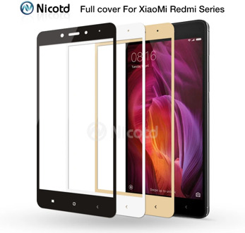 For Redmi 4X Full Cover Tempered Glass For Xiaomi Redmi 4A 3S 3X 4 Note 3 4 pro 4pro note 4x Screen Protector Protective glass