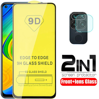 For xiaomi redmi note 9 Glass 9D Full Glue tempered Glass redmi note 9 note9 readmi not 9 screen protector protective Film Cover
