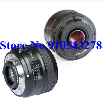 FOR YONGNUO YN50mm YN50 F1.8 EF FOR EOS 50MM AF MF Camera Lens For Canon Rebel T6 700D 750D 800D 5D Mark II IV 10D 1300D