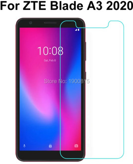 For ZTE Blade A3 2020 Tempered Glass For ZTE A3 2020 5.45" Protector Premium Screen Safety Shield Protective Film 0.26mm 9H 2.5D