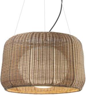Fora S - buiten hanglamp, grafiet-bruin bruin / roest