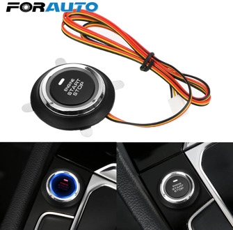 FORAUTO Keyless Universal Auto Car Engine Start Stop Push Button Car-styling 12V Auto Replacement Entry Ignition Starter Switch