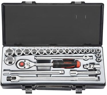 Force 1/2" Doppenset Golf profiel 24 delig 4243