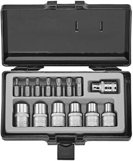 Force 1/2" Doppenset Torx 14 delig 4157