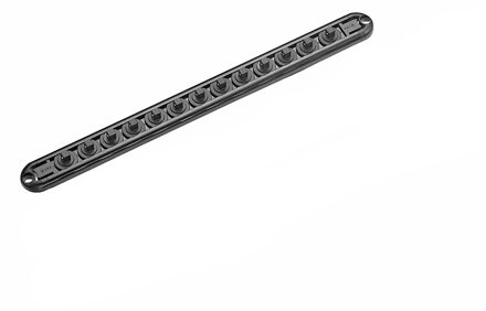 Force 1/4" magnetische aluminium Doppenrail leeg (13-delig) 819213M