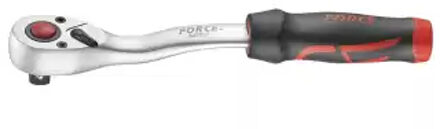 Force 1/4" Omkeerbare ratelsleutel gebogen 36-tands 143mmL 802227