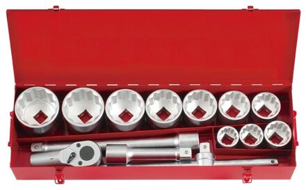 Force 1" Doppenset 12-kant 14 delig 8141