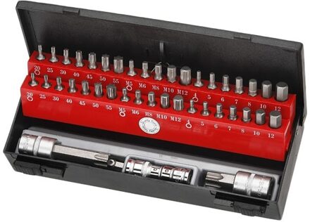 Force 10mm Bit set 44 delig 4442CT