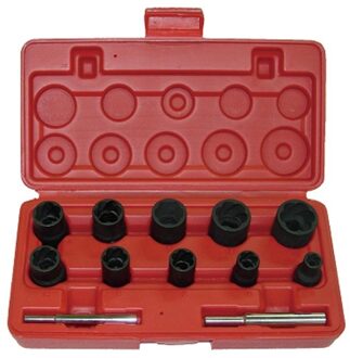 Force 12pc 3/8" & 1/2" Twist socket set 912U3