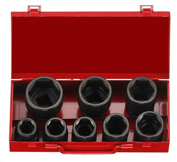 Force 3/4" Krachtdoppenset 6-kant 8 delig 6083