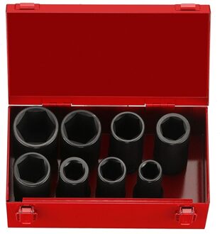 Force 3/4" Krachtdoppenset 6-kant lang 8 delig 6083D