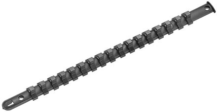 Force 3/8" kunststof Doppenrail leeg (17-delig) 819317A