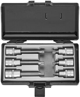 Force 4061 1/2 Bit doppenset Spline 6 delig 4061