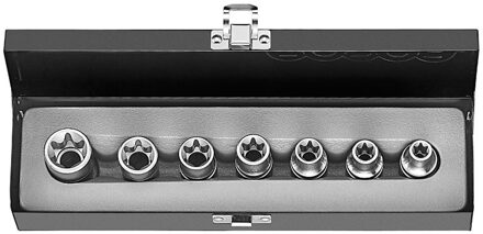 Force 4071 1/2 Doppenset Torx 7 delig 4071