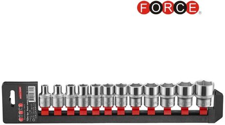 Force 4127-9 1/2" Doppenset 12-kant SAE 12 delig 41279