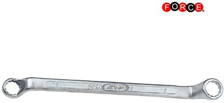 Force 75° gebogen Ringsleutel 15x16mm 7591516