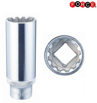 Force Dop 3/8" Veeltand lang 22mm 53Q6322