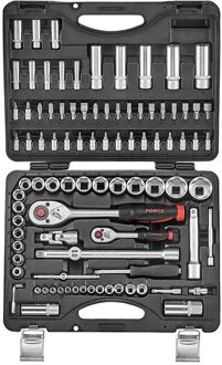 Force Doppenset 1/4", 5/16" & 1/2" Golfprofiel 94-delig 4941