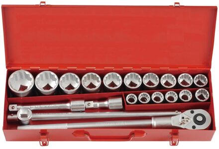 Force Doppenset 3/4" 12-kant 20 delig 6201