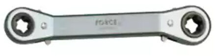 Force dubbele Ring-ratelsleutel 15° gebogen Torx 14mm x 16mm 8261416