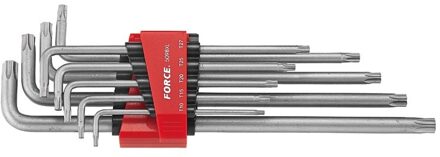 Force extra lange resistorx Sleutelset 9-delig 5098XLT