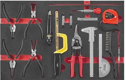 Force Gereedschap set 17-delig (EVA) 5179