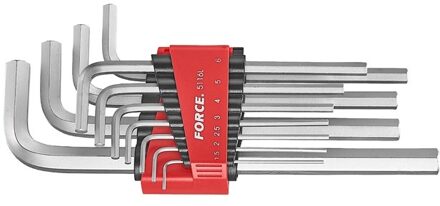 Force Haakse kogelinbussleutel set 11-delig 5116L