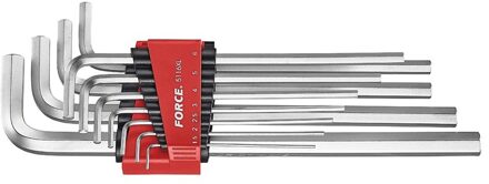 Force inbussleutelset 11-delig 5116XL