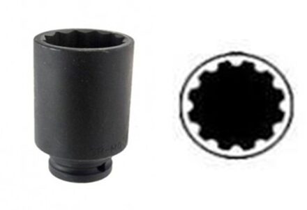 Force Kracht dop lang 1/2" (12-kant) 41mm 4488541