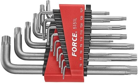 Force lange resistorx Sleutelset 15-delig 5151LT