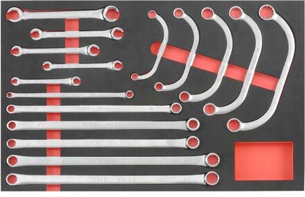 Force Ring- en Maansleutelset 16-delig 5168