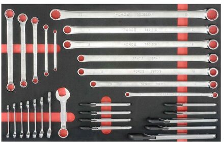 Force Ringsleutelset 29-delig (EVA) 5291