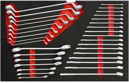 Force Ringsleutelset 33-delig (EVA) 5332