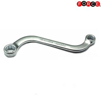 Force S-vormige ringsleutel 22mm x 24mm 7612224AS