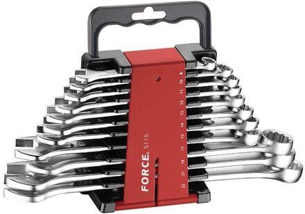 Force Steekringsleutelset 11-delig 5115