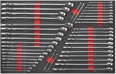 Force Steekringsleutelset 41-delig (EVA) 5411