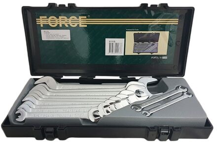 Force Steeksleutelset (SAE) 11-delig 5111S
