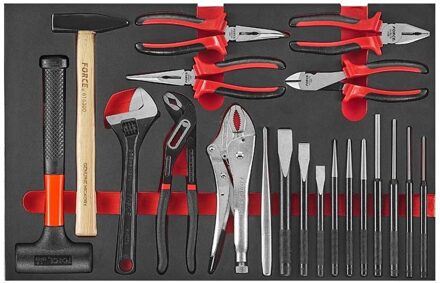 Force Tang- en Bijtelset 20-delig (EVA) 5207