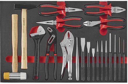 Force Tang- en Bijtelset 20-delig (EVA) 5207A