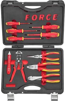Force Tangen- en Schroevendraaierset 10-delig 51016N