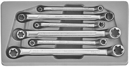 Force Torx 75° Ringsleutelset 6-delig 5065