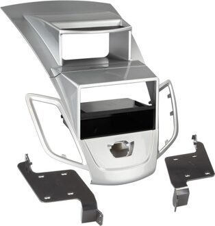 Ford 2-DIN Paneel Ford Fiesta 2008-2013 - Kleur: zilver 281114212