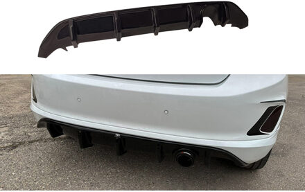 Ford Achterbumperskirt (Diffuser) passend voor Ford Fiesta VIII ST-Line 2017- (ABS) DXRFO09