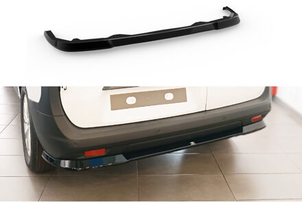 Ford Achterbumperskirt passend voor Ford Transit Courier (B460) 2023- (ABS Glanzend zwart) DXRFO17