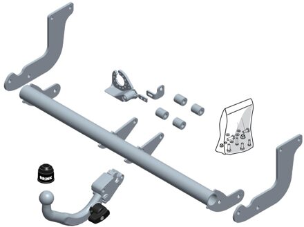 Ford Afneembare trekhaak 593600