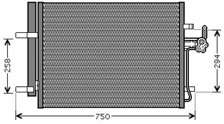 Ford Airco Condensor All 18005428