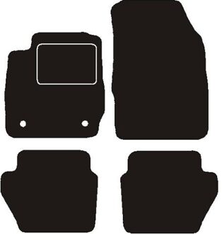 Ford Automatten passend voor Ford Fiesta VI 2011 - 2013 MSN1363032