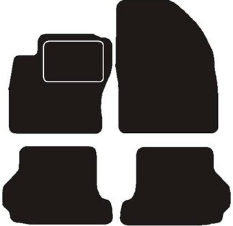 Ford Automatten passend voor Ford Focus Cabrio 2006 - 2010 MSN1363092