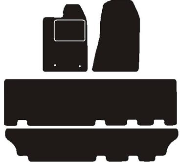 Ford Automatten passend voor Ford Tourneo Custom 9 persoons 2013 - MSN1360845