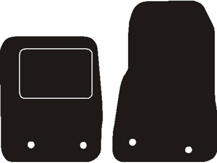 Ford Automatten passend voor Ford Transit Custom dubbele cabine 300 L2H1 2021 - MSN1361193